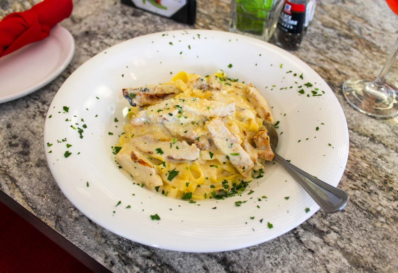 Fettuccine Chicken Alfredo