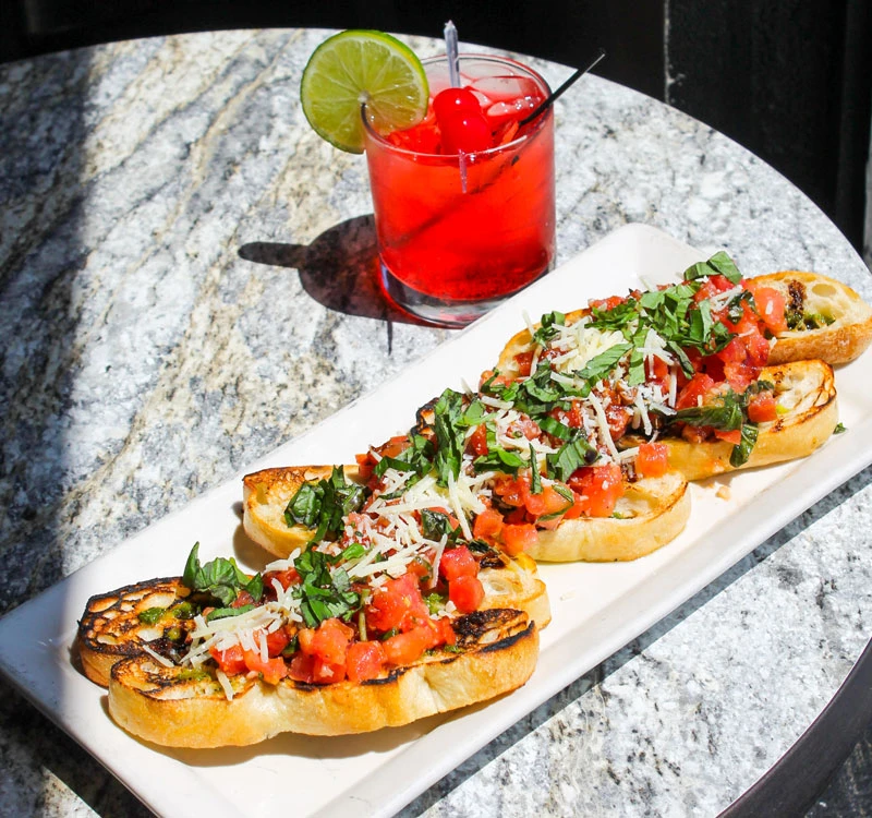 Tomato Basil Bruschetta